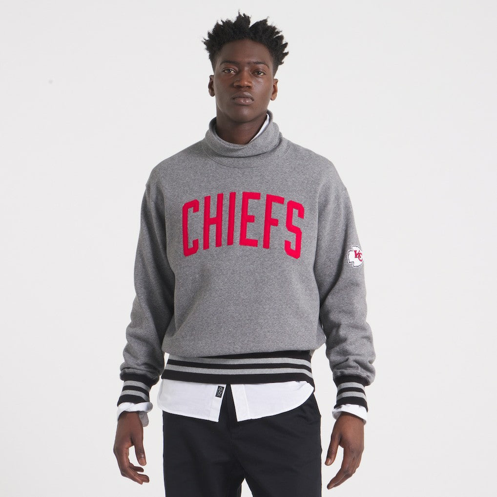Kansas City Chiefs  x Todd Snyder Relaxed Canadian Fleece Turtleneck