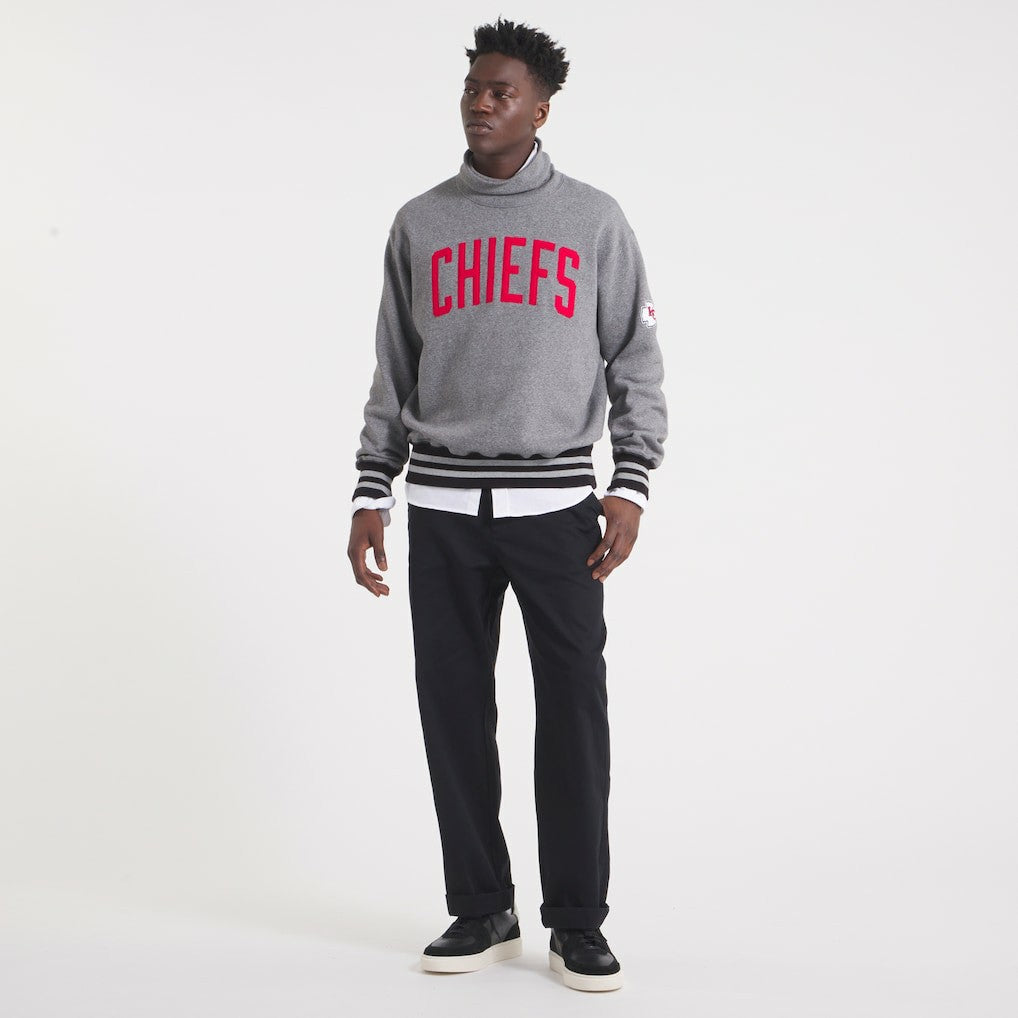 Kansas City Chiefs  x Todd Snyder Relaxed Canadian Fleece Turtleneck
