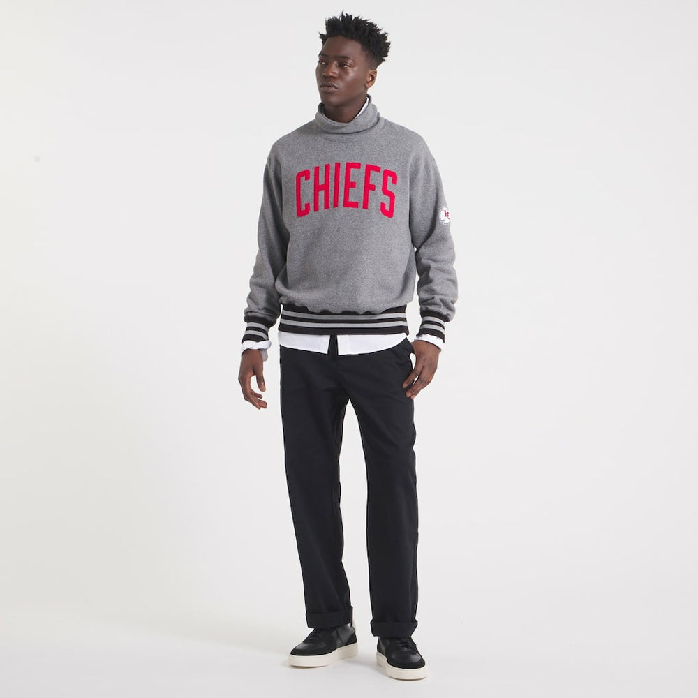 Kansas City Chiefs  x Todd Snyder Relaxed Canadian Fleece Turtleneck