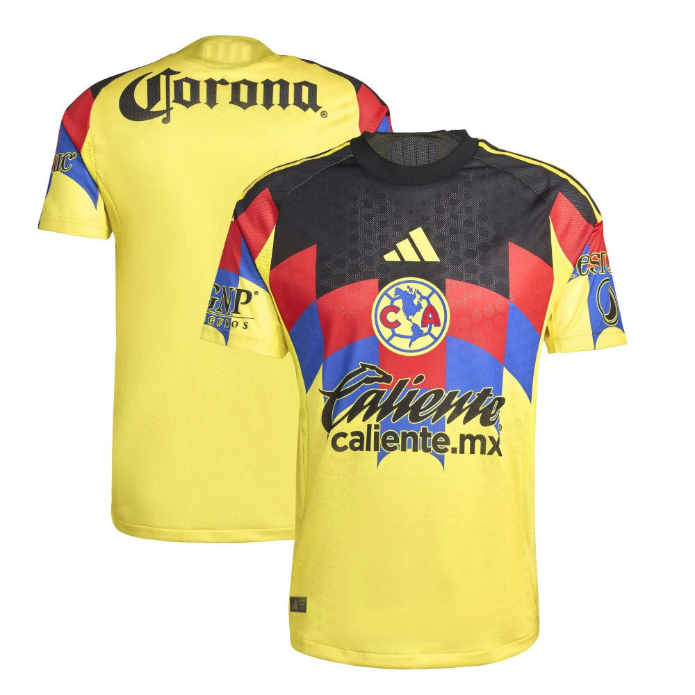 Club America 2025/26 Home Jersey Yellow - Adidas