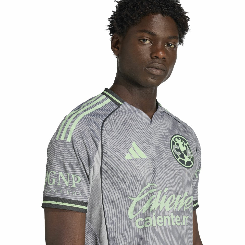 Club America 2025 Third On Field Jersey Gray - Adidas