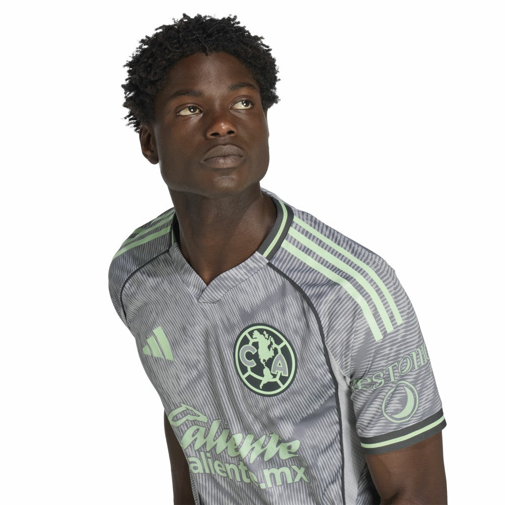 Club America 2025 Third On Field Jersey Gray - Adidas