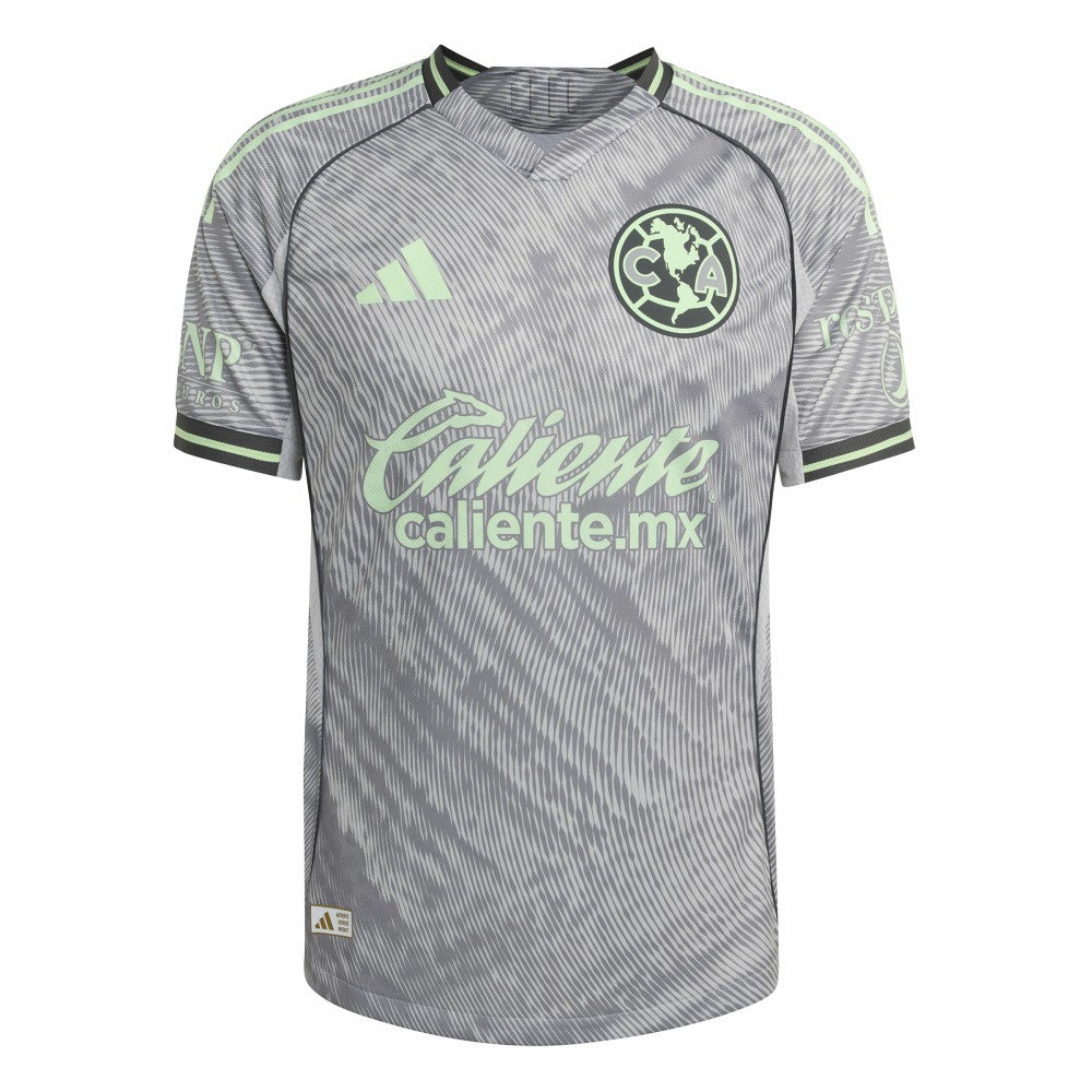 Club America 2025 Third On Field Jersey Gray - Adidas