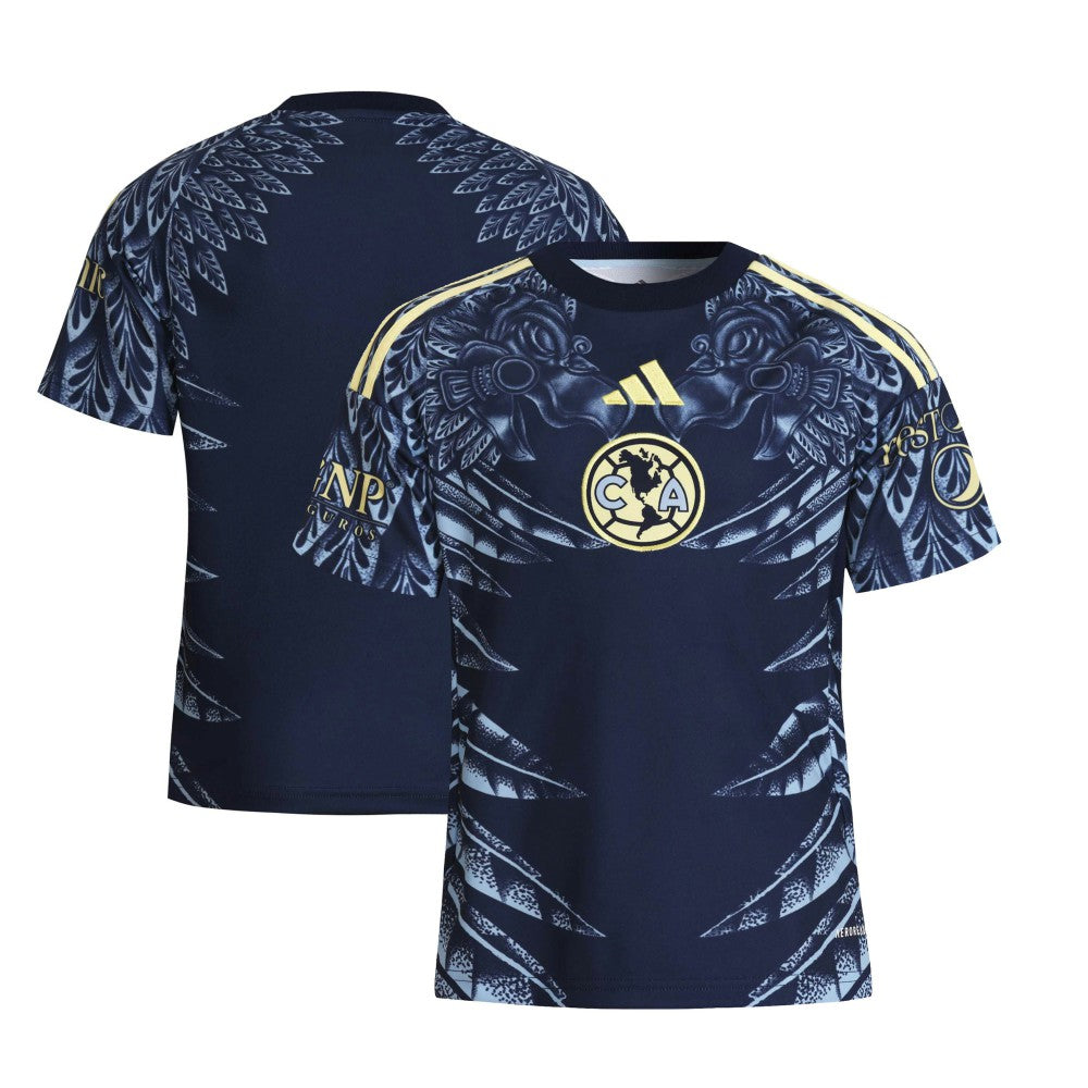 Club America Youth 2025/26 Away Replica Jersey Navy - Adidas