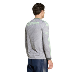 Club America 2025/26 Third Replica Long Sleeve Jersey Gray - Adidas