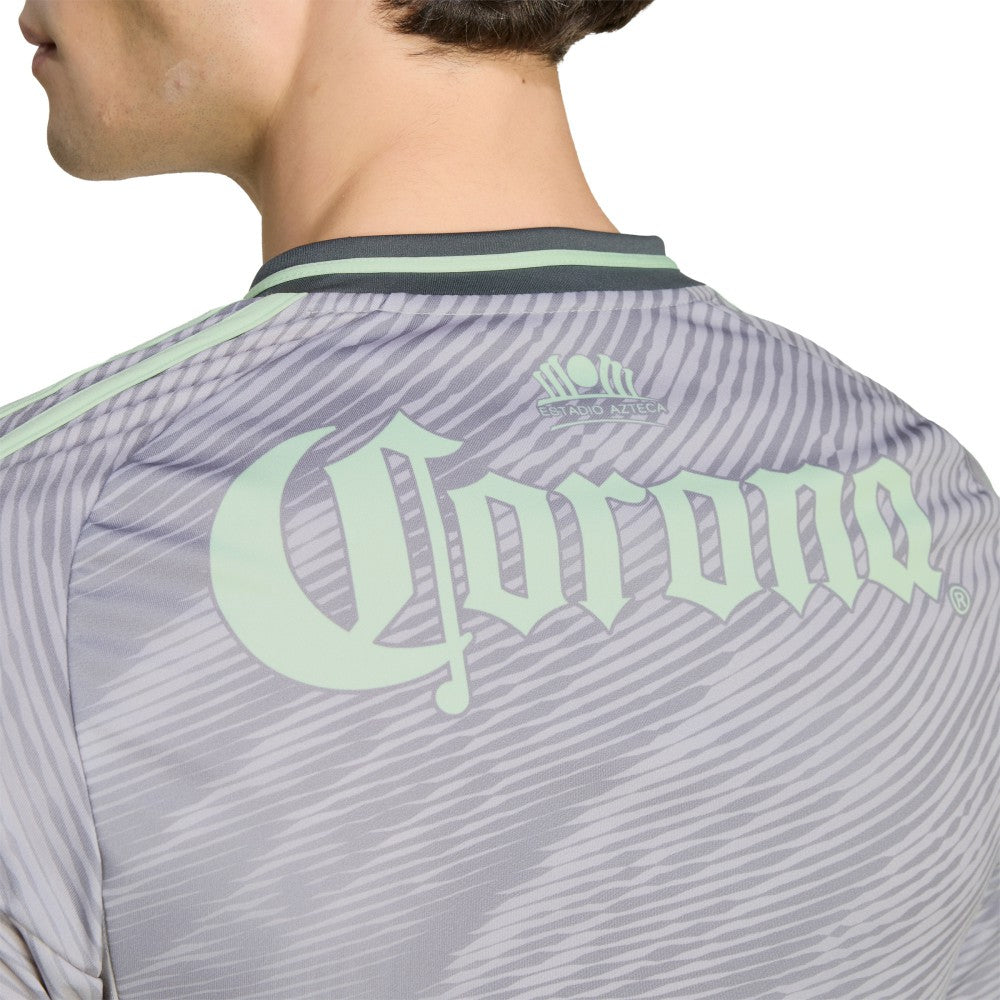 Club America 2025/26 Third Replica Long Sleeve Jersey Gray - Adidas