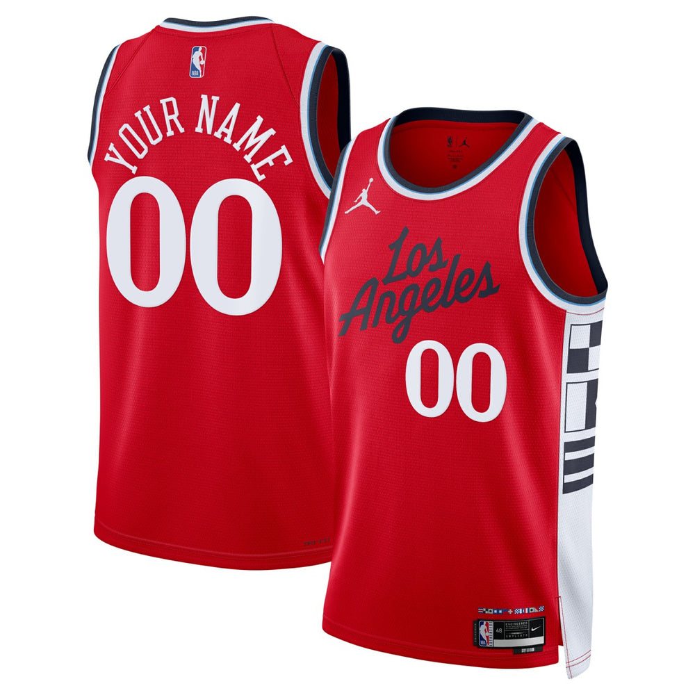 LA Clippers Jordan Brand Unisex 2024/25 Custom Swingman Jersey Discount