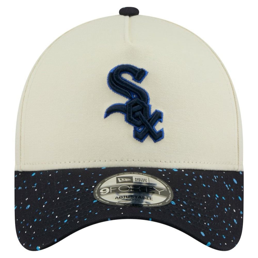 Chicago White Sox New Era Speckle A-Frame 9FORTY Adjustable Hat | MLB Outlet