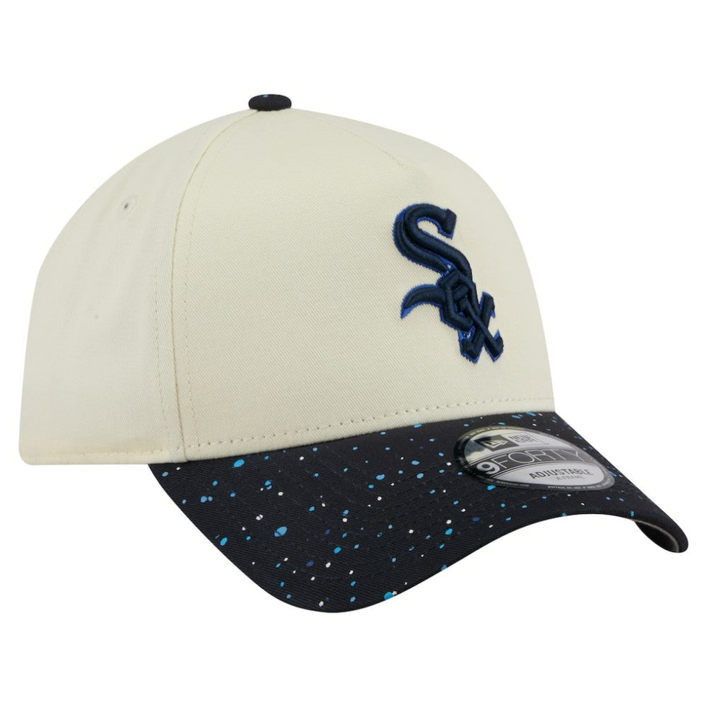 Chicago White Sox New Era Speckle A-Frame 9FORTY Adjustable Hat | MLB Outlet