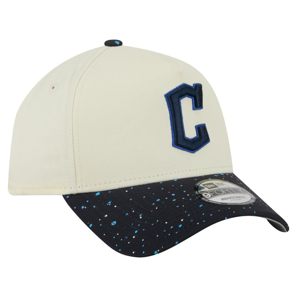 Cleveland Guardians New Era Speckle A-Frame 9FORTY Adjustable Hat | MLB For sale