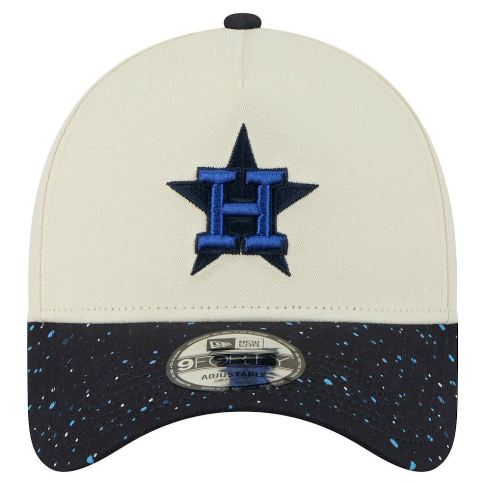 Houston Astros New Era Speckle A-Frame 9FORTY Adjustable Hat | MLB Discount