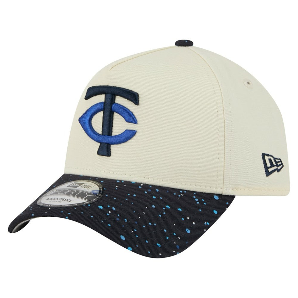 Minnesota Twins New Era Speckle A-Frame 9FORTY Adjustable Hat | MLB Discount