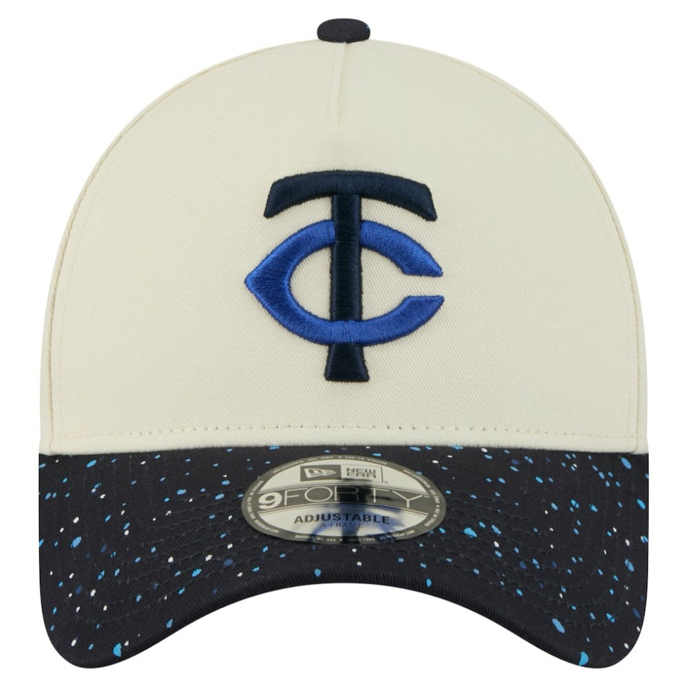 Minnesota Twins New Era Speckle A-Frame 9FORTY Adjustable Hat | MLB Discount