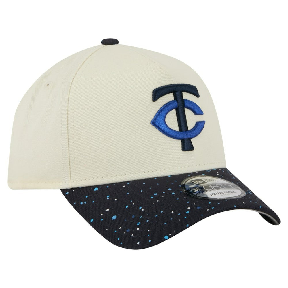Minnesota Twins New Era Speckle A-Frame 9FORTY Adjustable Hat | MLB Discount