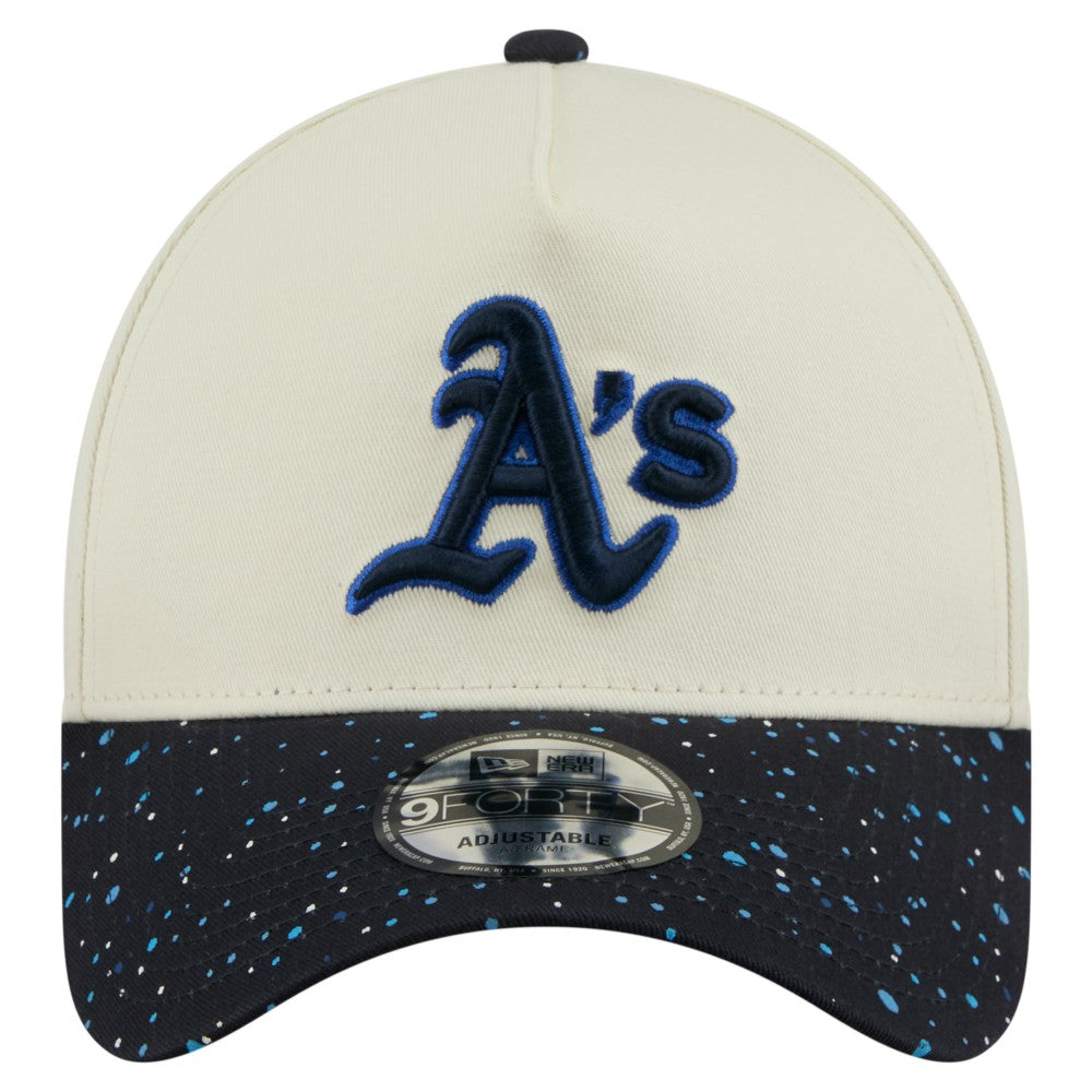 Athletics New Era Speckle A-Frame 9FORTY Adjustable Hat | MLB New