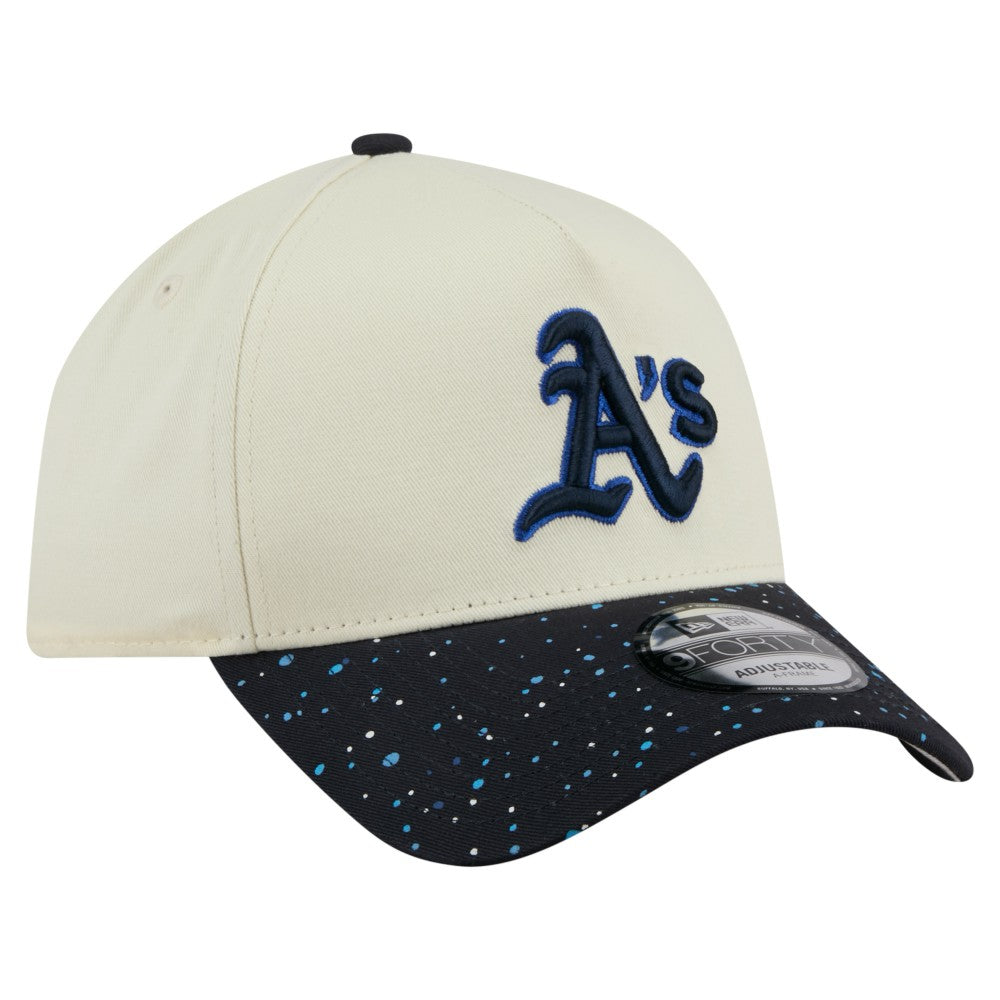 Athletics New Era Speckle A-Frame 9FORTY Adjustable Hat | MLB New