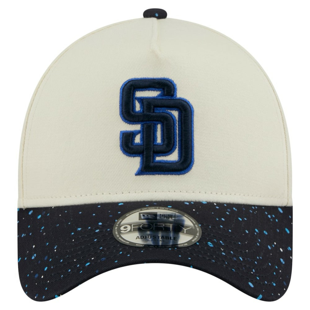 San Diego Padres New Era Speckle A-Frame 9FORTY Adjustable Hat | MLB Online