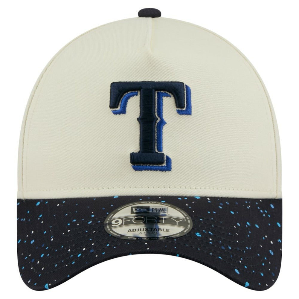 Texas Rangers New Era Speckle A-Frame 9FORTY Adjustable Hat | MLB Online