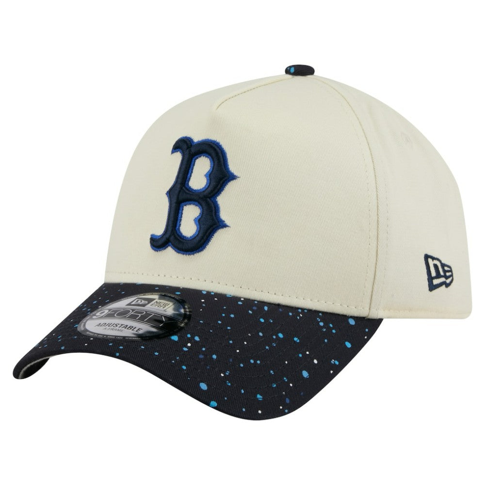Boston Red Sox New Era Speckle A-Frame 9FORTY Adjustable Hat | MLB On Sale