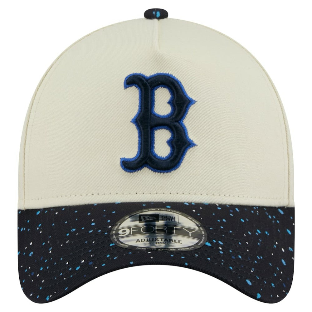 Boston Red Sox New Era Speckle A-Frame 9FORTY Adjustable Hat | MLB On Sale