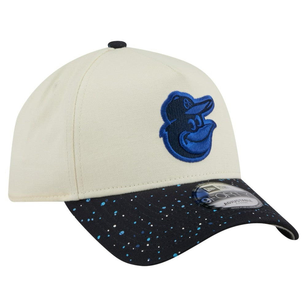 Baltimore Orioles New Era Speckle A-Frame 9FORTY Adjustable Hat | MLB Outlet