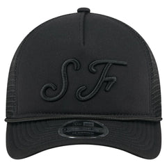 San Francisco Giants New Era City Initial 9FORTY A-Frame M-Crown Adjustable Trucker Hat | MLB Discount