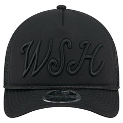 Washington Nationals New Era City Initial 9FORTY A-Frame M-Crown Adjustable Trucker Hat | MLB New