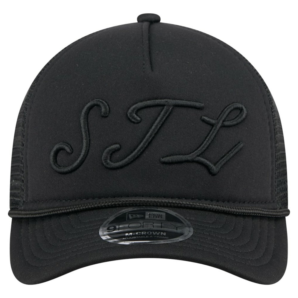 St. Louis Cardinals New Era City Initial 9FORTY A-Frame M-Crown Adjustable Trucker Hat | MLB Sale