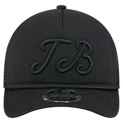 Tampa Bay Rays New Era City Initial 9FORTY A-Frame M-Crown Adjustable Trucker Hat | MLB On Sale