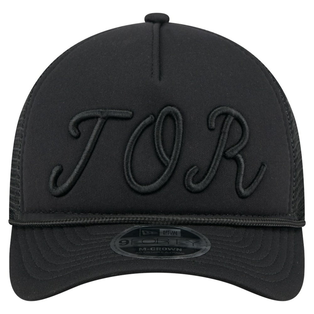 Toronto Blue Jays New Era City Initial 9FORTY A-Frame M-Crown Adjustable Trucker Hat | MLB On Sale