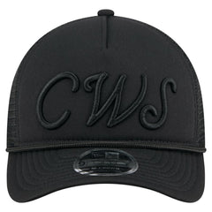 Chicago White Sox New Era City Initial 9FORTY A-Frame M-Crown Adjustable Trucker Hat | MLB New
