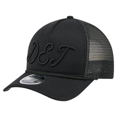 Detroit Tigers New Era City Initial 9FORTY A-Frame M-Crown Adjustable Trucker Hat | MLB US