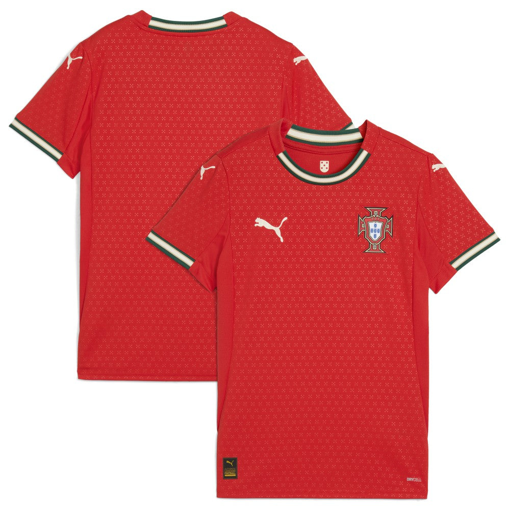 Portugal National Team Women's 2025 Home Replica Jersey Red - Puma
