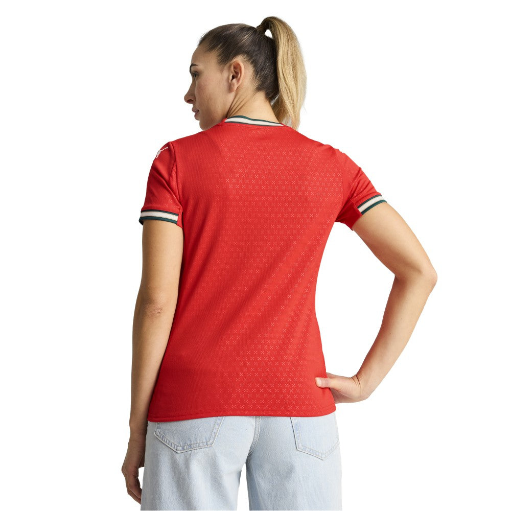 Portugal National Team Women's 2025 Home Replica Jersey Red - Puma