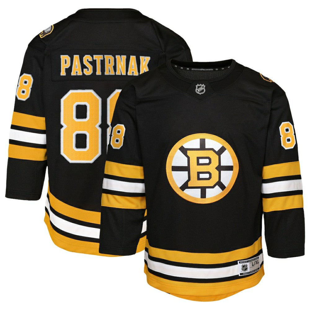 David Pastrnak Boston Bruins Youth Home Premier Player Jersey Discount