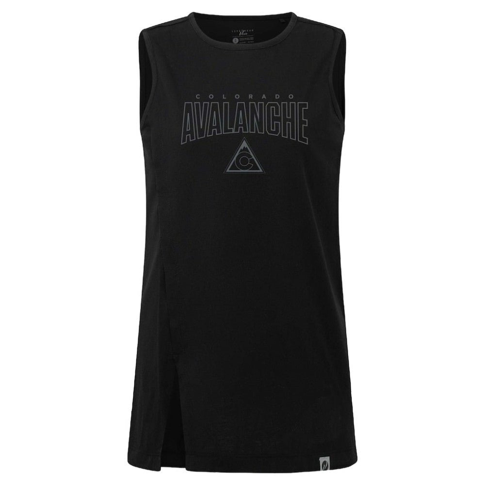 Colorado Avalanche Levelwear Women's Influx Darkmoon Tank Top Outlet