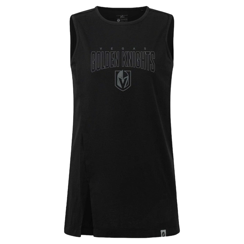 Vegas Golden Knights Levelwear Women's Influx Darkmoon Tank Top For Sale