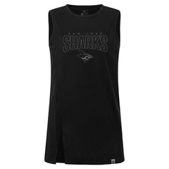 San Jose Sharks Levelwear Women's Influx Darkmoon Tank Top Outlet
