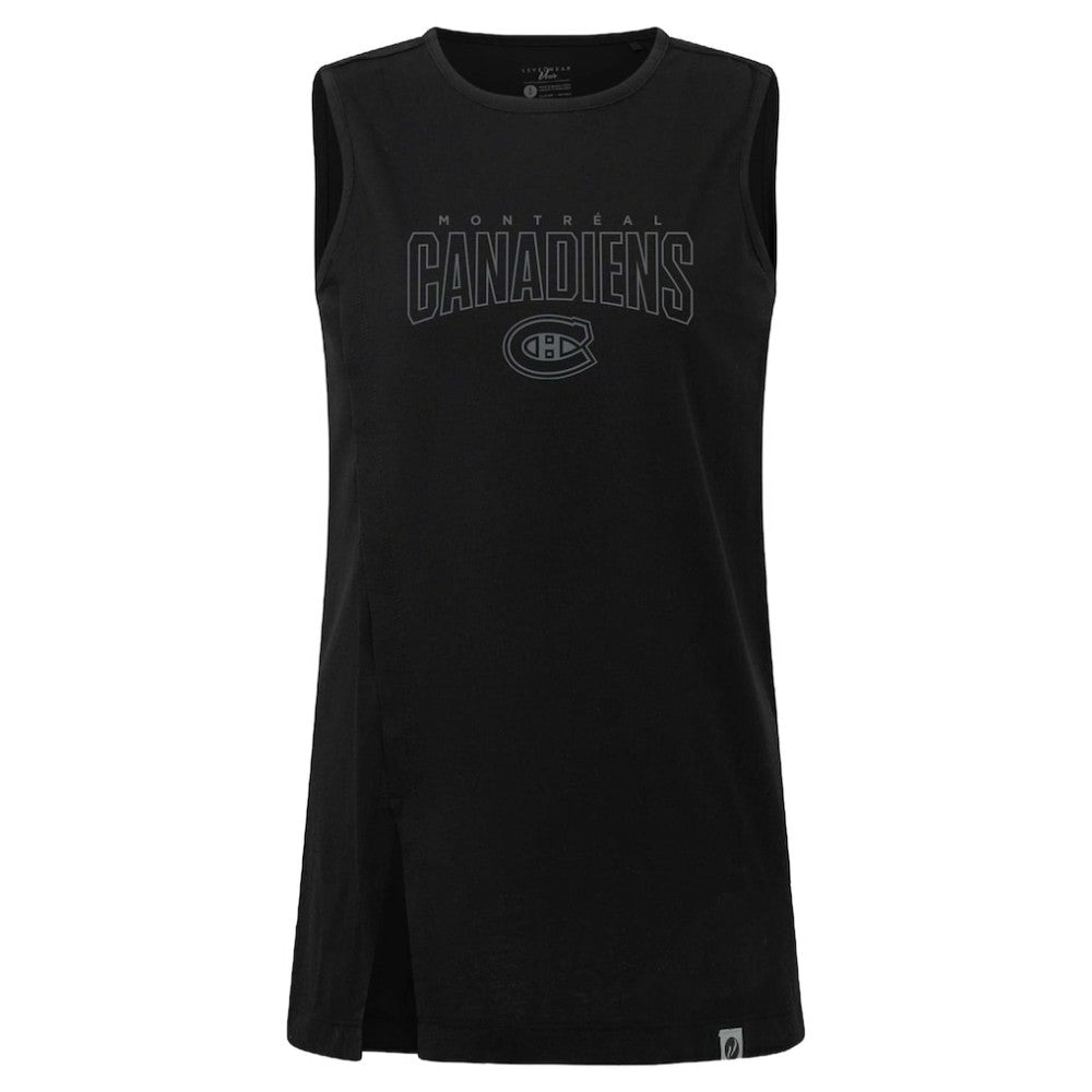 Montreal Canadiens Levelwear Women's Influx Darkmoon Tank Top On Sale
