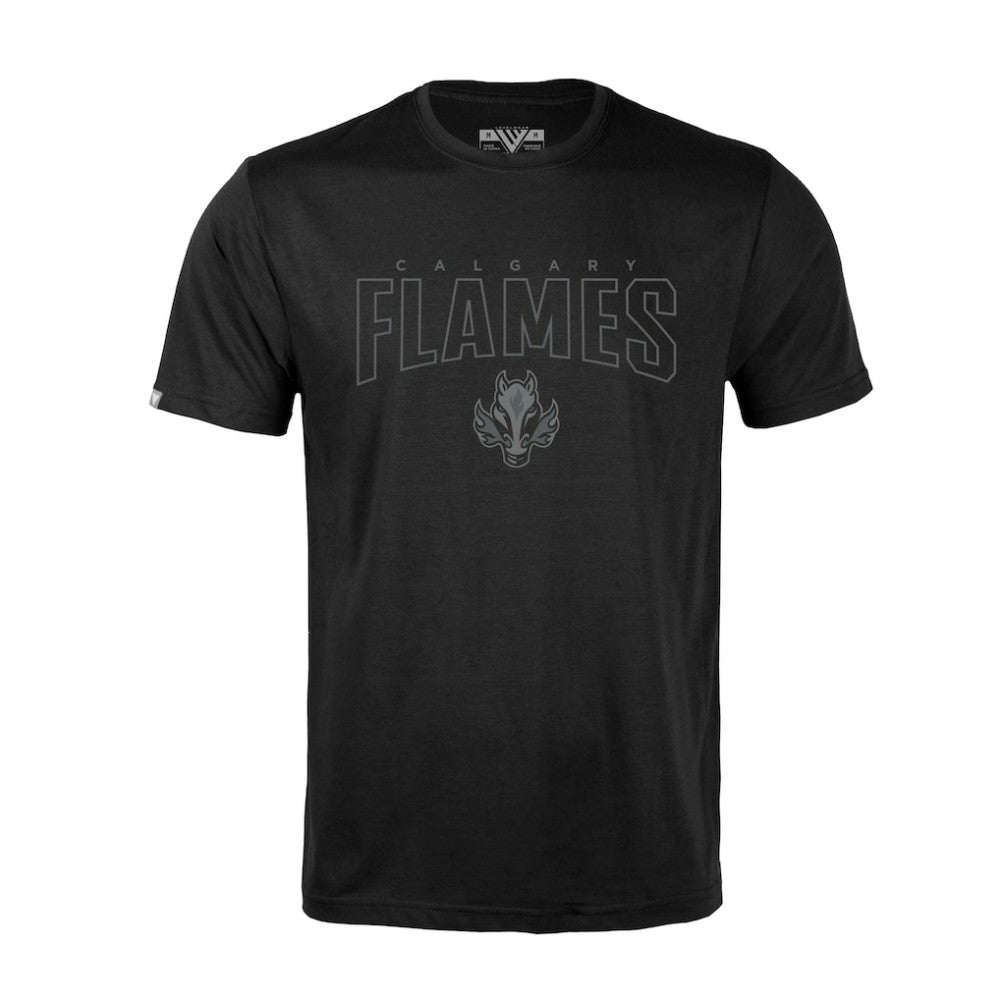 Calgary Flames Levelwear Richmond Darkmoon T-Shirt Outlet