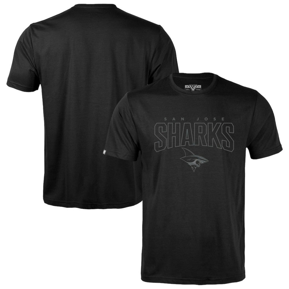 San Jose Sharks Levelwear Richmond Darkmoon T-Shirt Discount