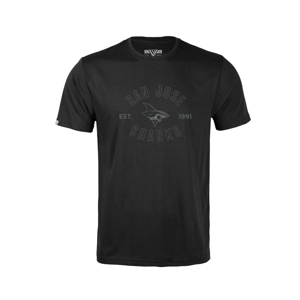 San Jose Sharks Levelwear Youth Little Richmond Abyssal T-Shirt Online