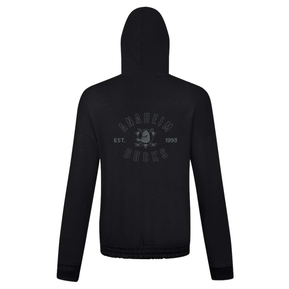 Anaheim Ducks Levelwear Women's Waterfall Nightfall Pullover Hoodie On Sale