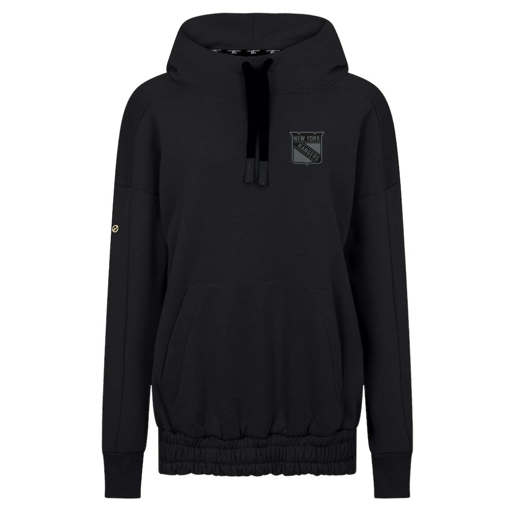 New York Rangers Levelwear Women's Waterfall Nightfall Pullover Hoodie Outlet