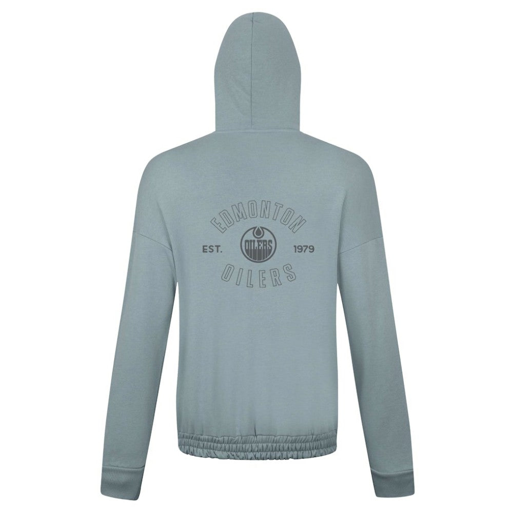 Edmonton Oilers Levelwear Women's Waterfall Nightfall Pullover Hoodie On Sale