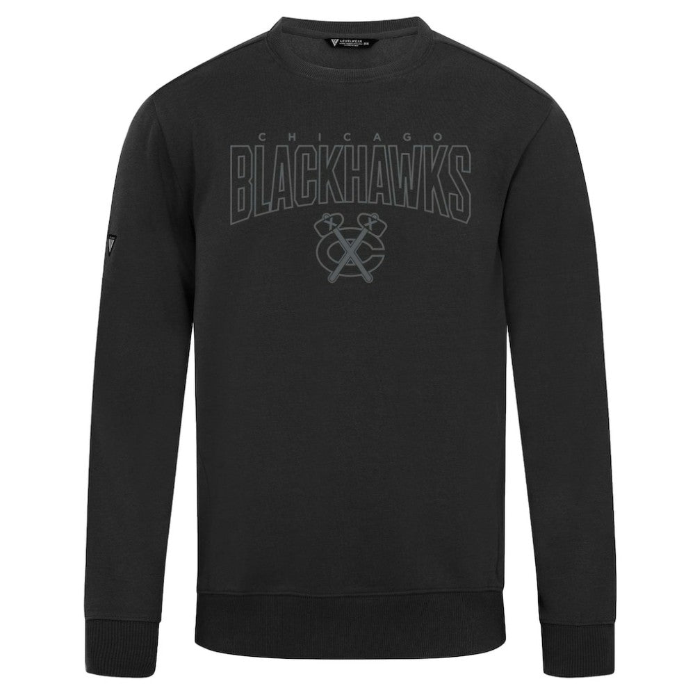 Chicago Blackhawks Levelwear Zane Darkmoon Pullover Sweatshirt For Sale