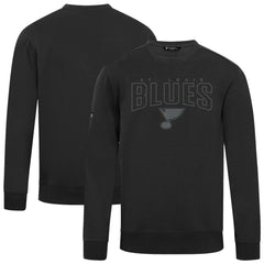 St. Louis Blues Levelwear Zane Darkmoon Pullover Sweatshirt Discount
