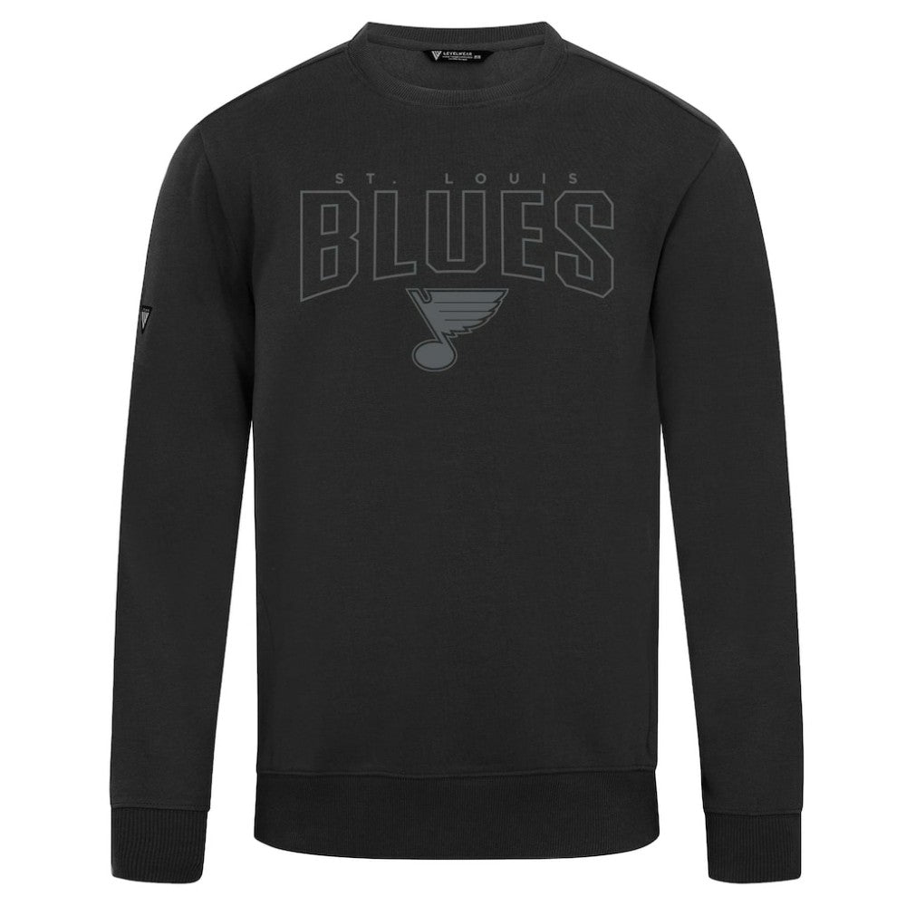St. Louis Blues Levelwear Zane Darkmoon Pullover Sweatshirt Discount