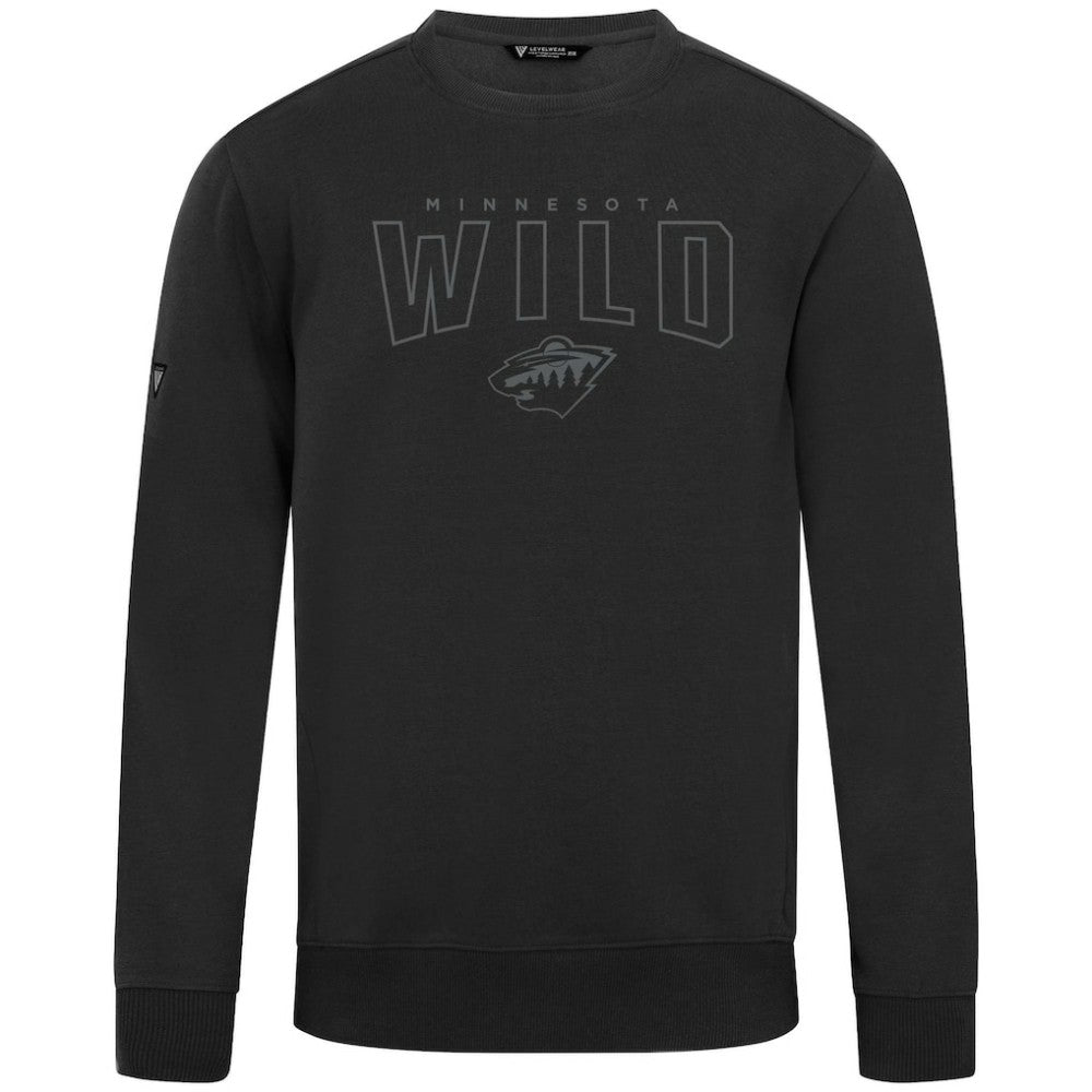 Minnesota Wild Levelwear Zane Darkmoon Pullover Sweatshirt Outlet