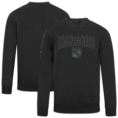 New York Rangers Levelwear Zane Darkmoon Pullover Sweatshirt Outlet